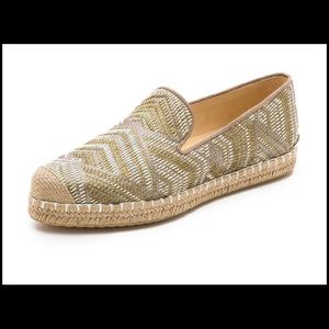 Stuart Weitzman Pipe Catalan Espadrille Size 7.5M